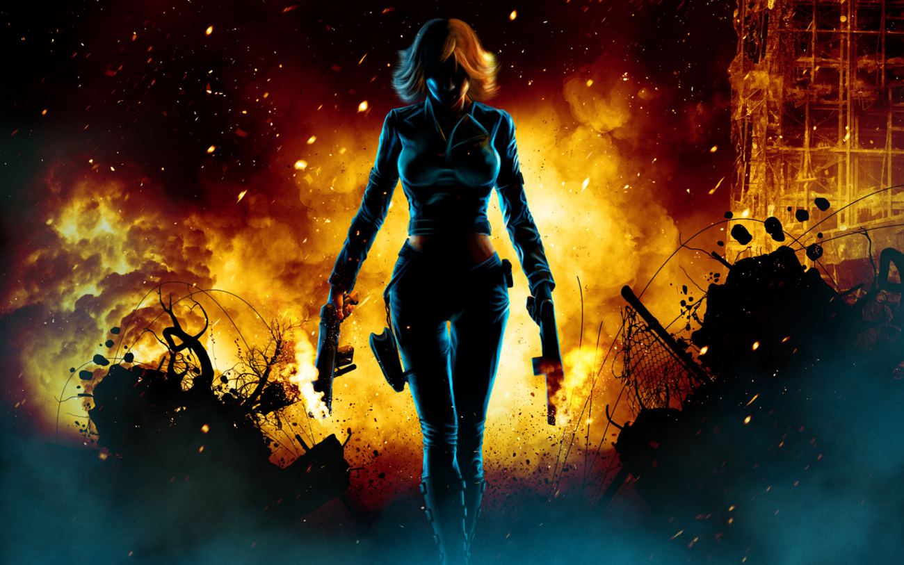 Avengers Black Widow Fire Flames Digital Art Games