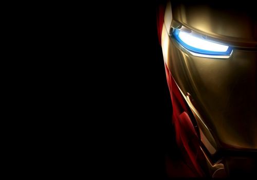Iron Man Glowing Eyes Movies Marvel Comics
